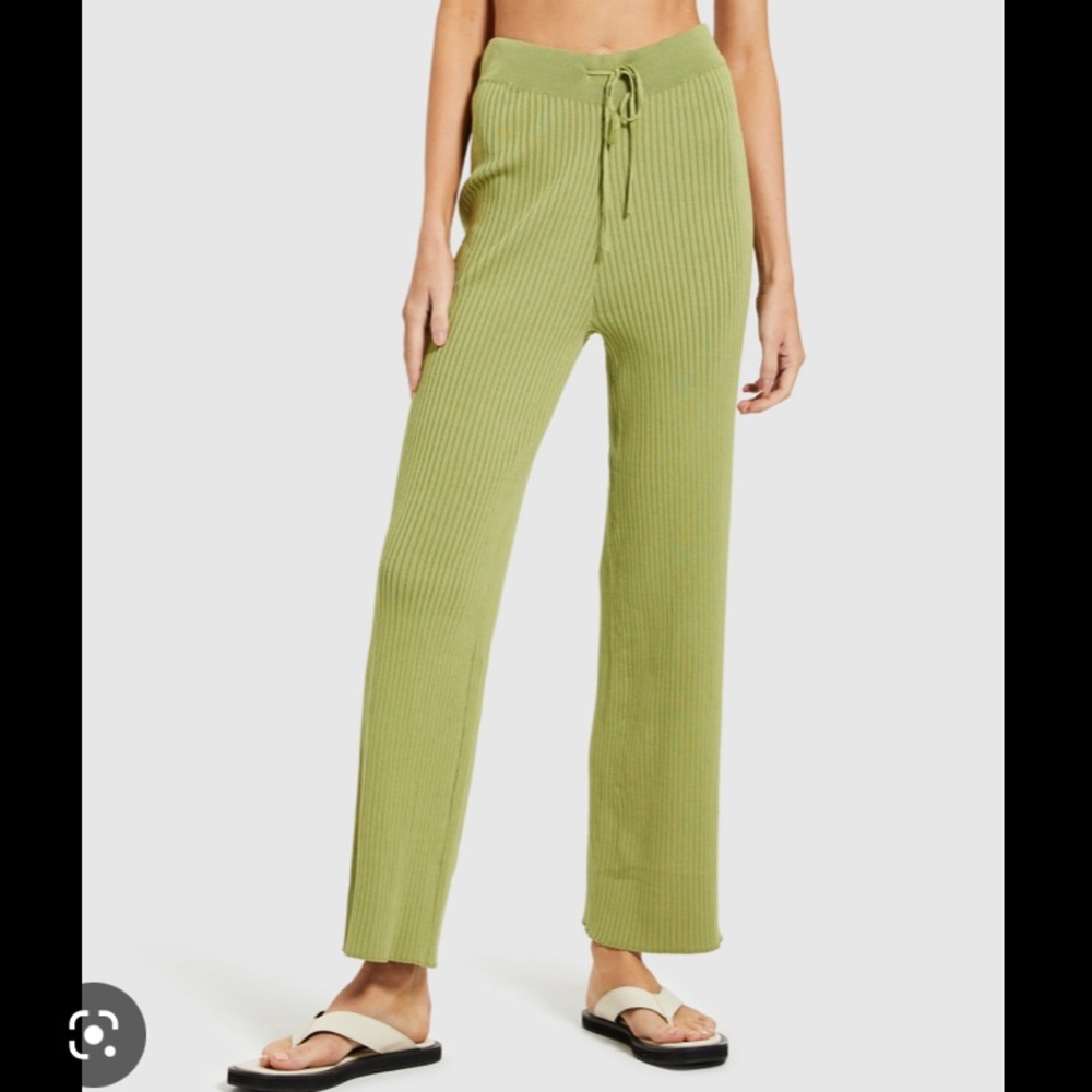 Subtitled - Lucy Culottes Green